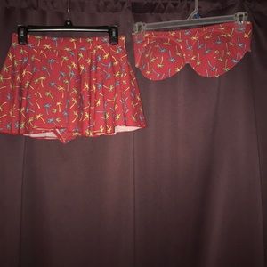 Mod Cloth Bettie Page Two-Piece Swimsuit